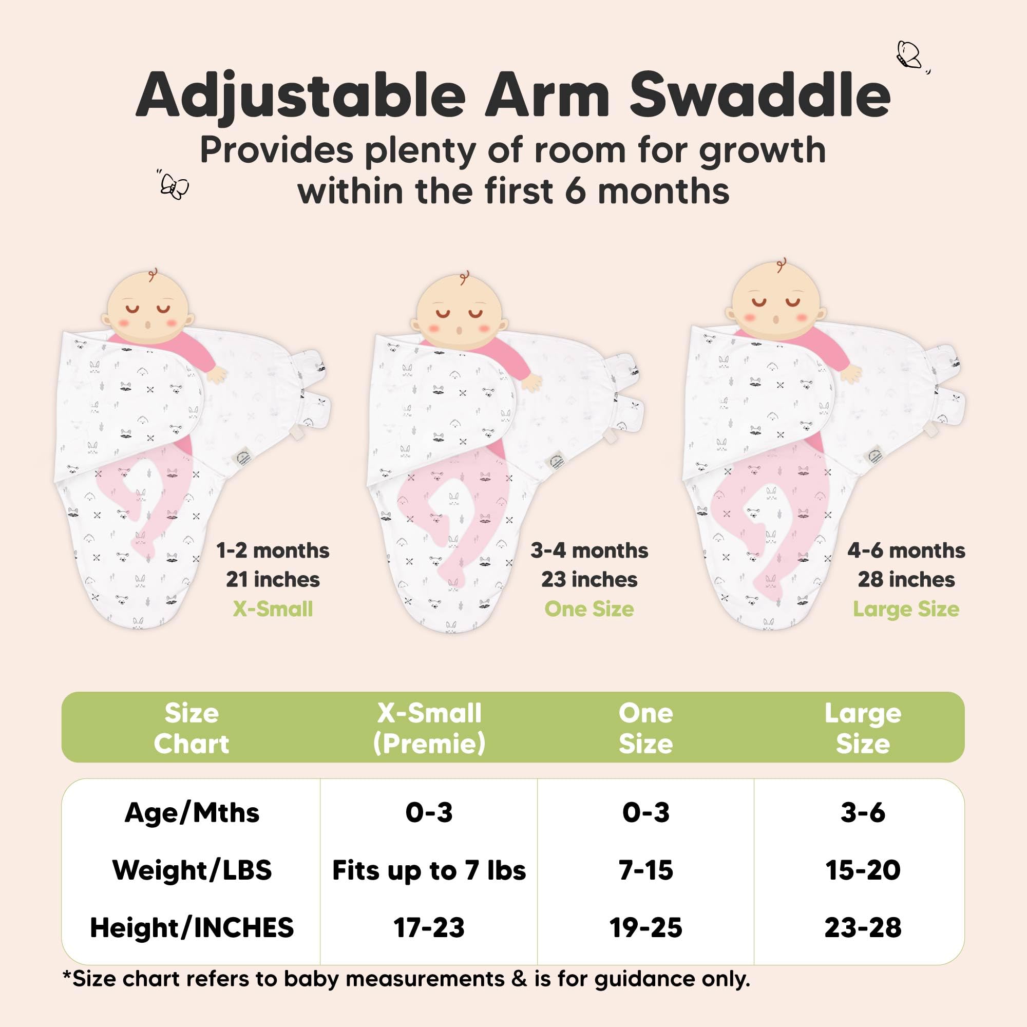 KeaBabies Soft breathable organic cotton fabric close-up