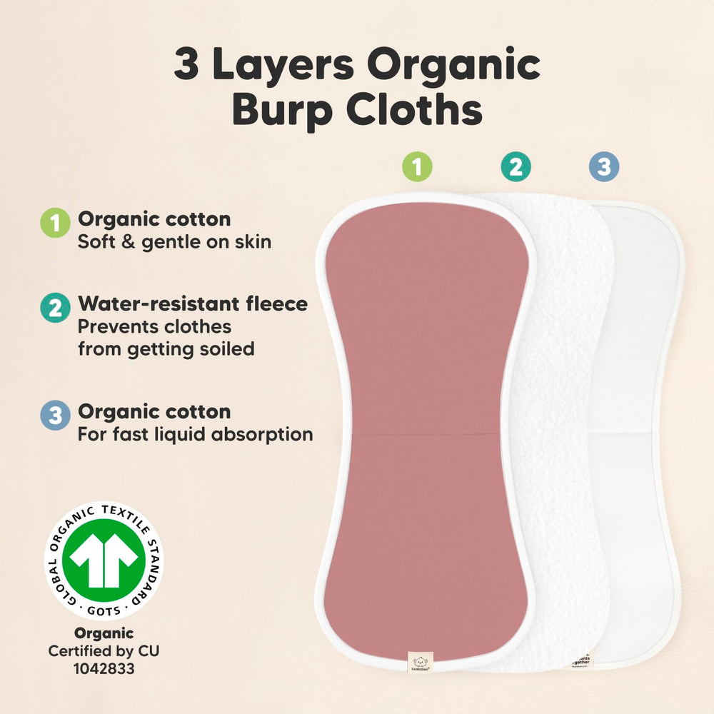 KeaBabies soft plush organic cotton fabric—gentle on sensitive skin