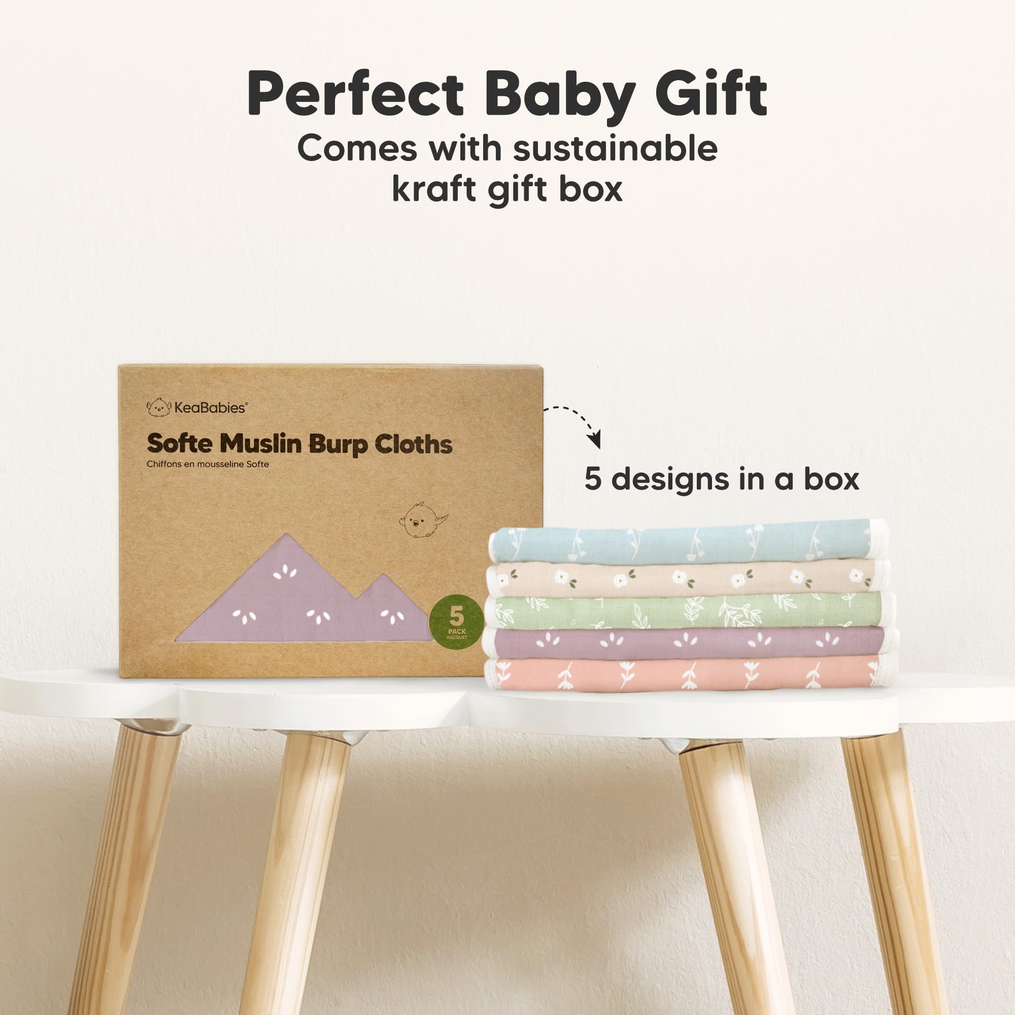 Plush, thick texture delivers gentle comfort for messes.