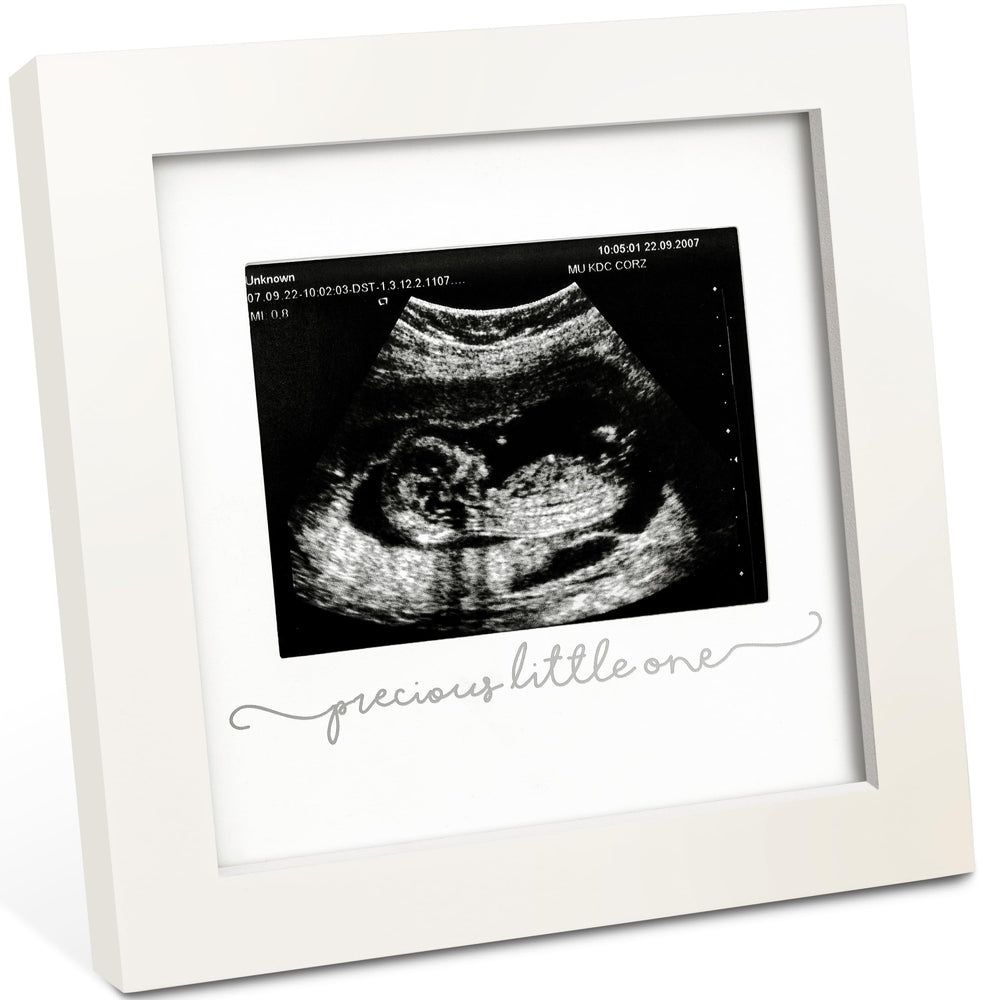 KeaBabies Solo Sonogram Frame front view with glass cover complements modern nurseries