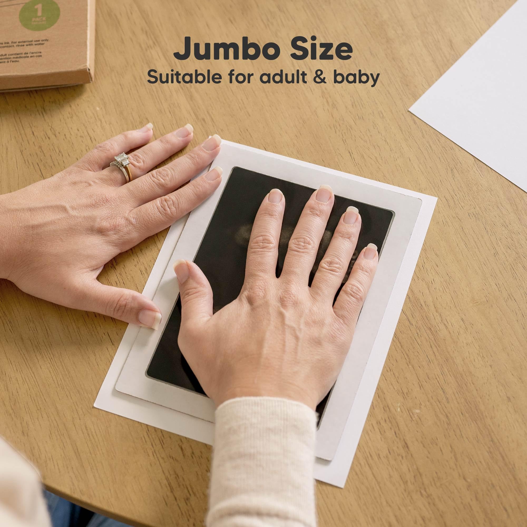 Step-by-step instruction guide included for easy impressions