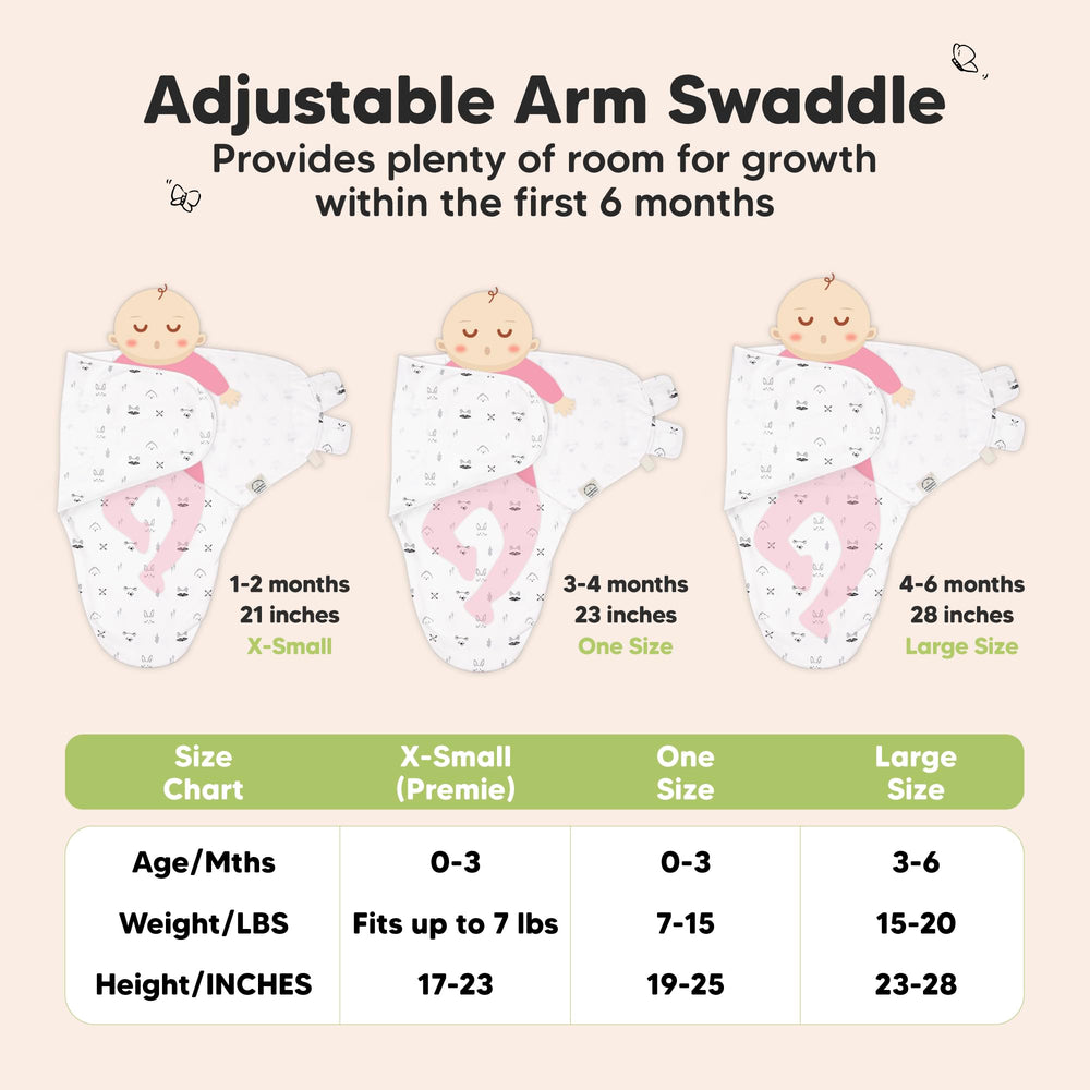 KeaBabies Swaddle Sack breathable material helps regulate temperature during naps