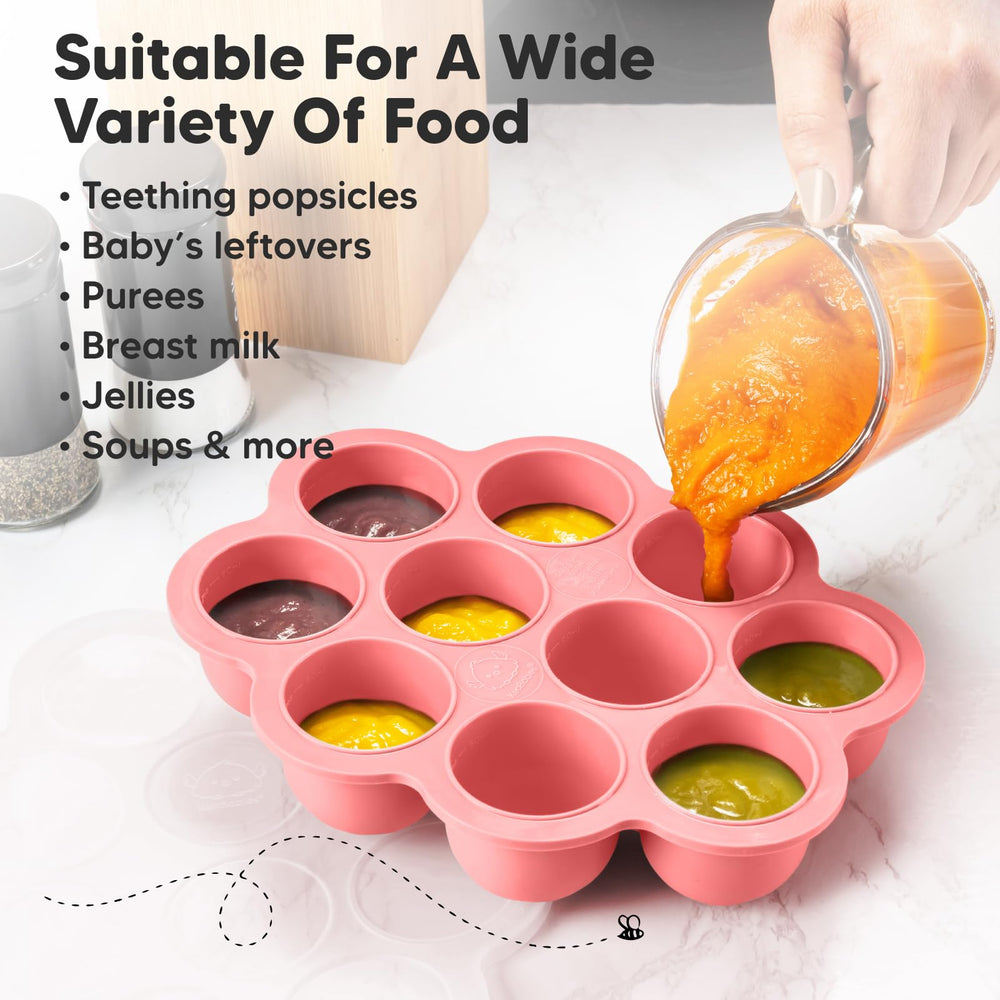 KeaBabies teething ice cubes provide cooling relief for babies.