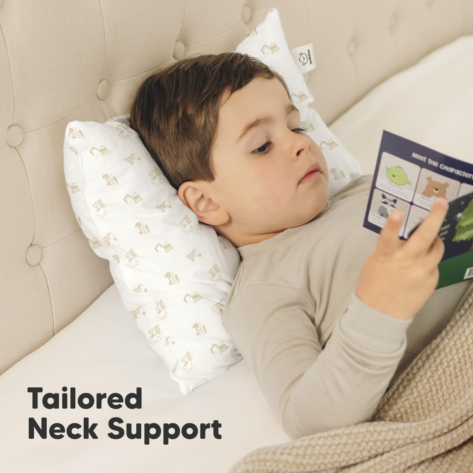 KeaBabies ergonomic design supports comfortable posture during naps.