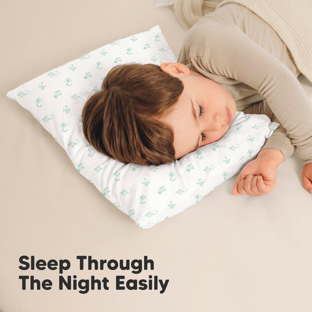 KeaBabies pillowcase sold separately to customize and protect the pillow.