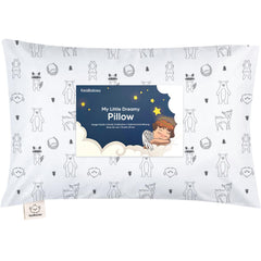 KeaBabies My Little Dreamy Toddler Pillow 13x18 ready for travel and sleep