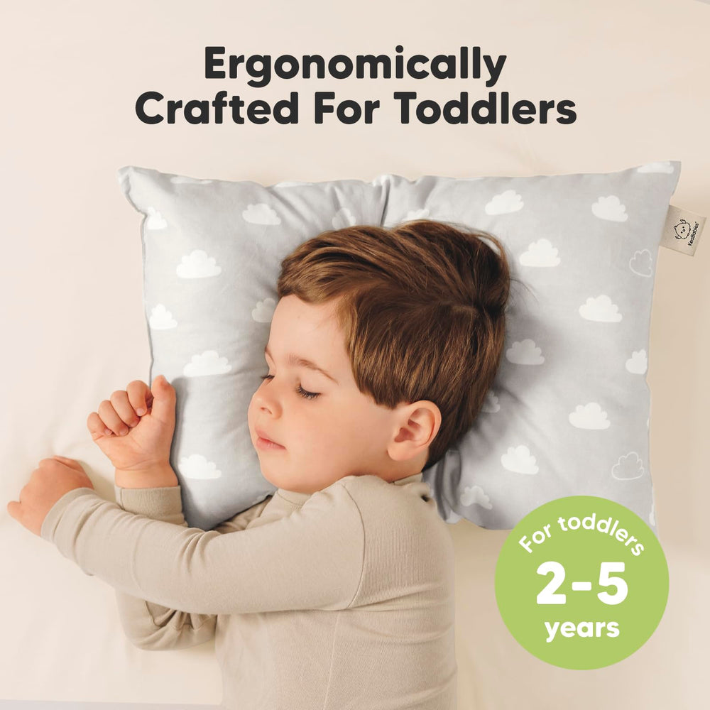 KeaBabies 2-pack travel pillows ideal for road trips and sleepovers.