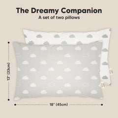 KeaBabies machine-washable toddler pillow for quick cleaning after messes.