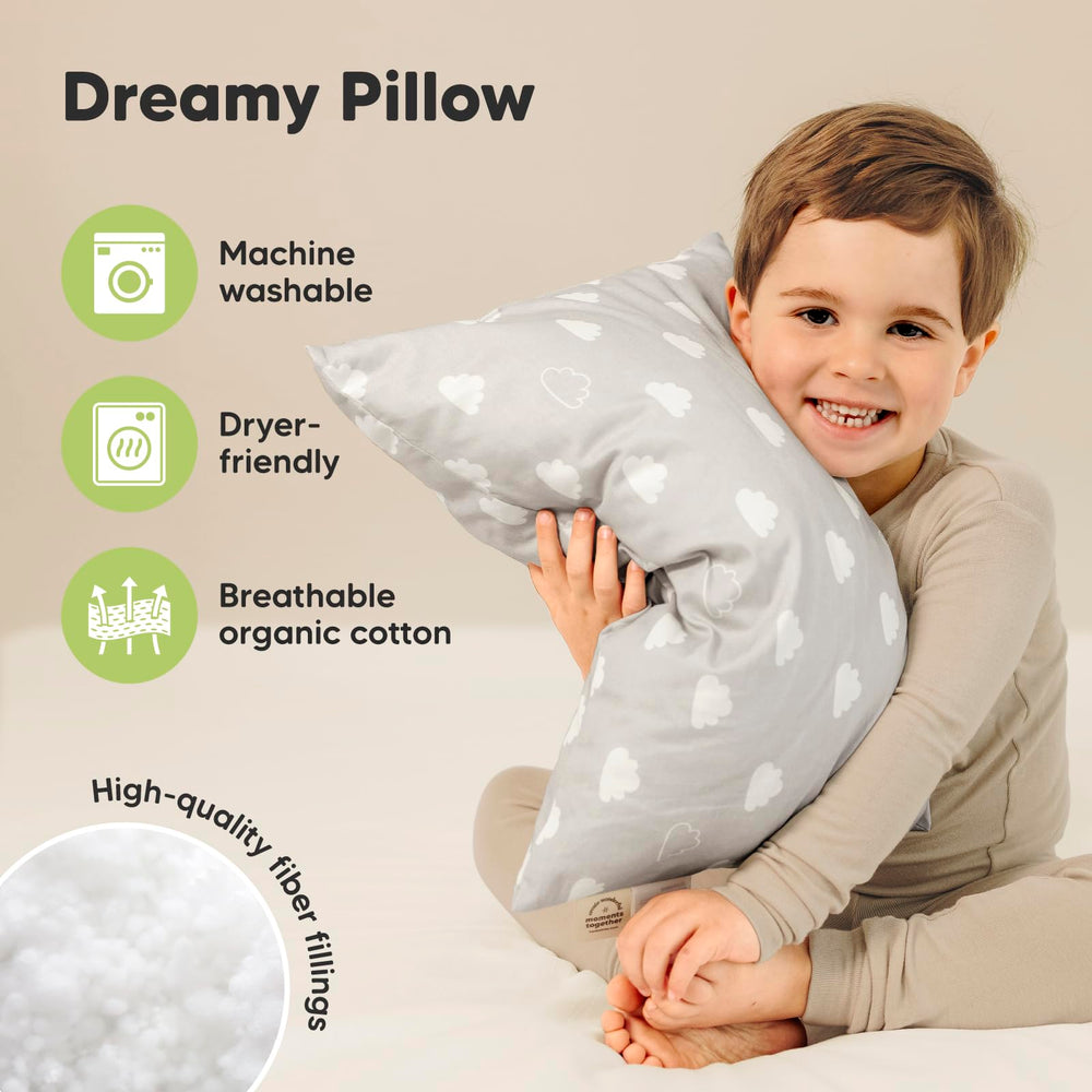 KeaBabies OEKO-TEX certified cotton shell is soft and breathable.