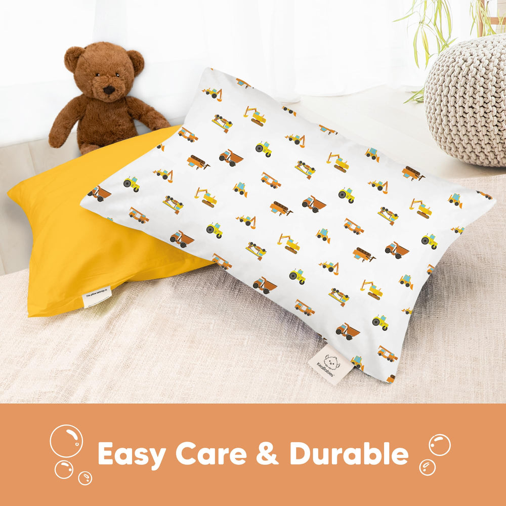 KeaBabies toddler pillowcase 13x18 fits standard mini pillows