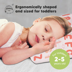 KeaBabies toddler pillowcase in organic cotton for soft, breathable comfort