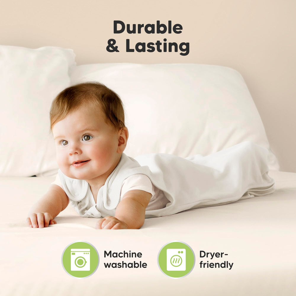 KeaBabies transitional swaddle design supports soothing sleep training.