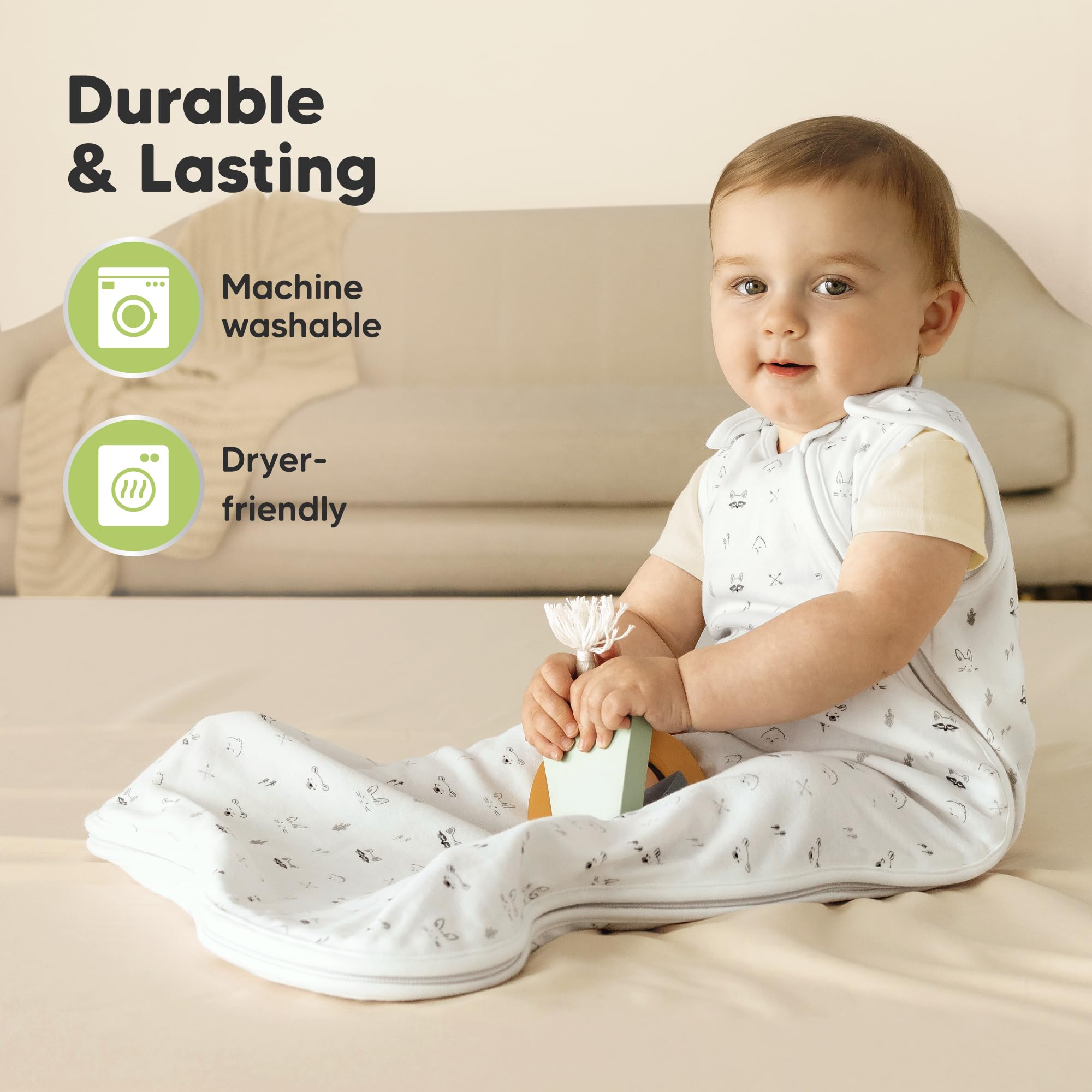 KeaBabies transitional swaddle vibe ideal for sleep training and calmer nights
