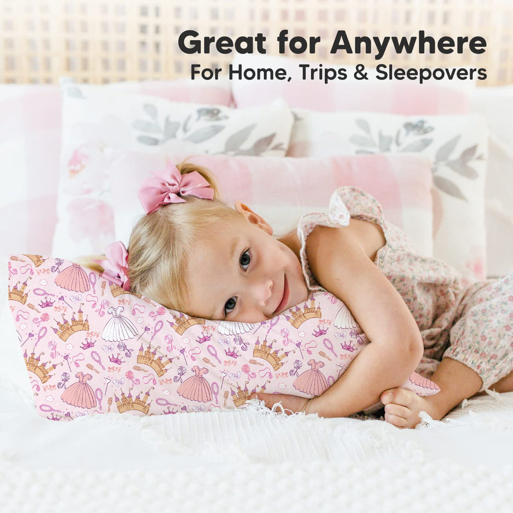 KeaBabies travel-friendly pillowcase is lightweight and easy to pack.