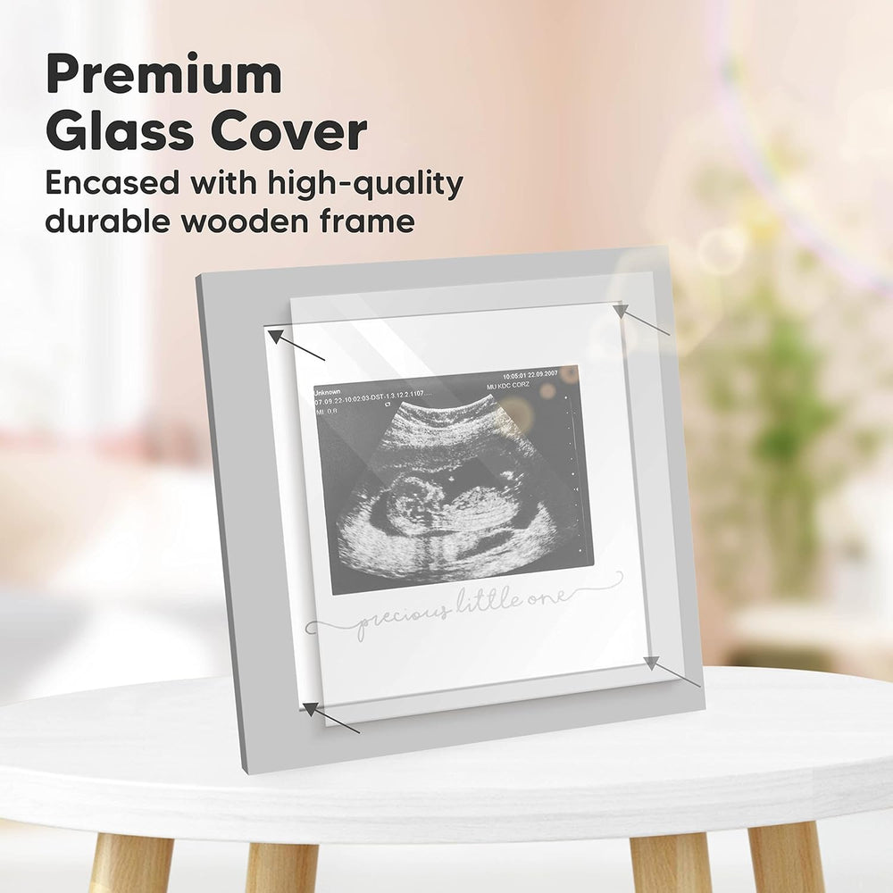 KeaBabies Sonogram Frame Gift Box ideal for baby shower gifting.