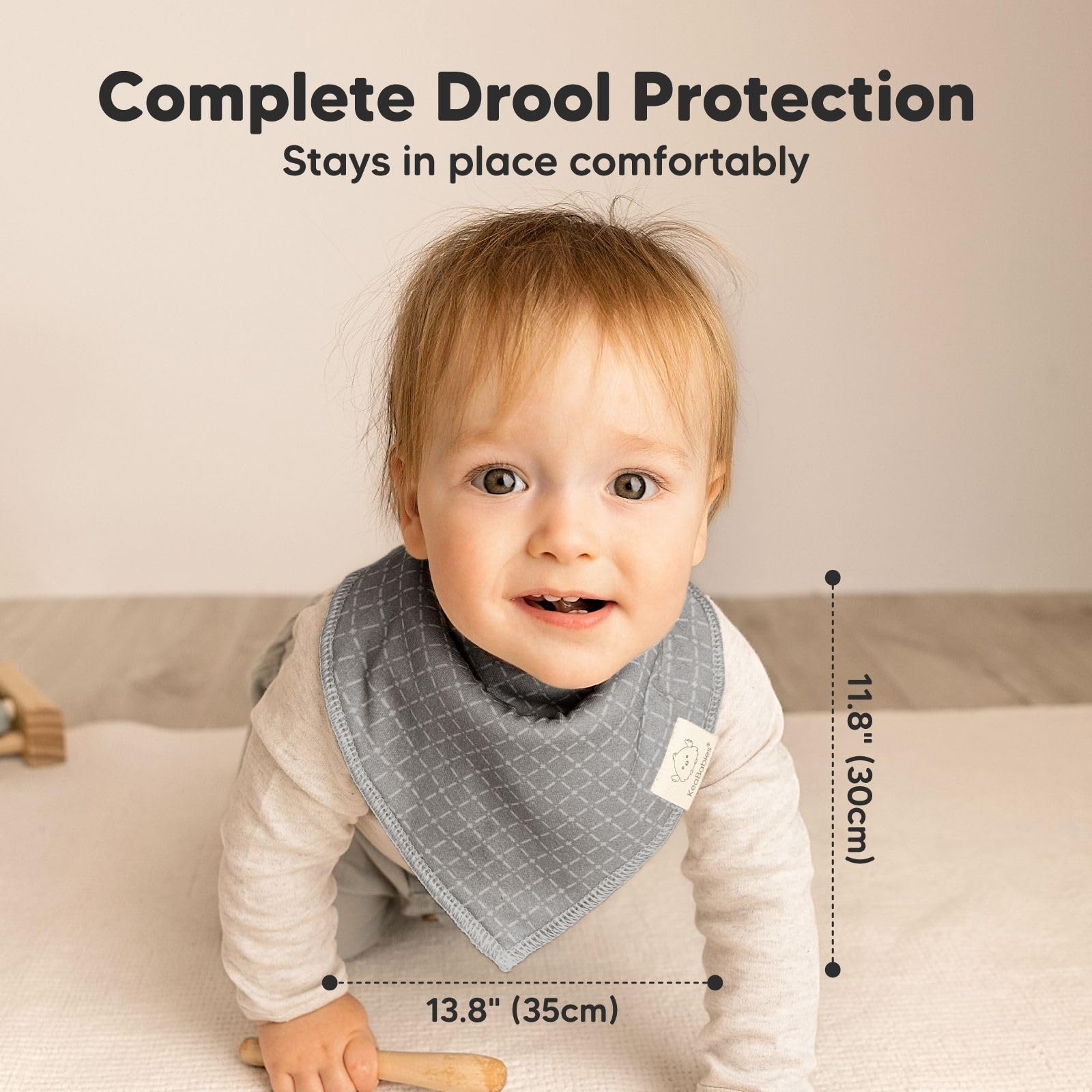 KeaBabies unisex colors coordinate with everyday outfits