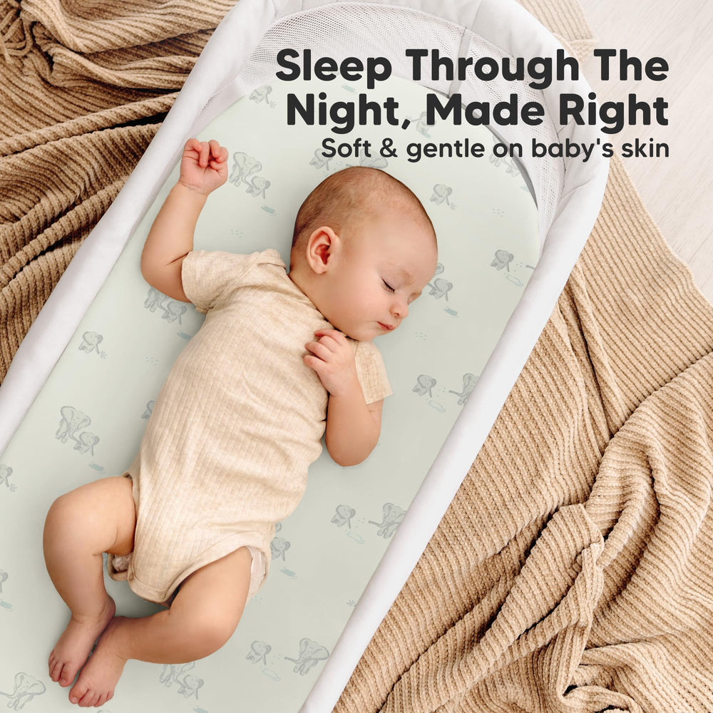 KeaBabies Compatible with Graco Chicco Halo bassinets