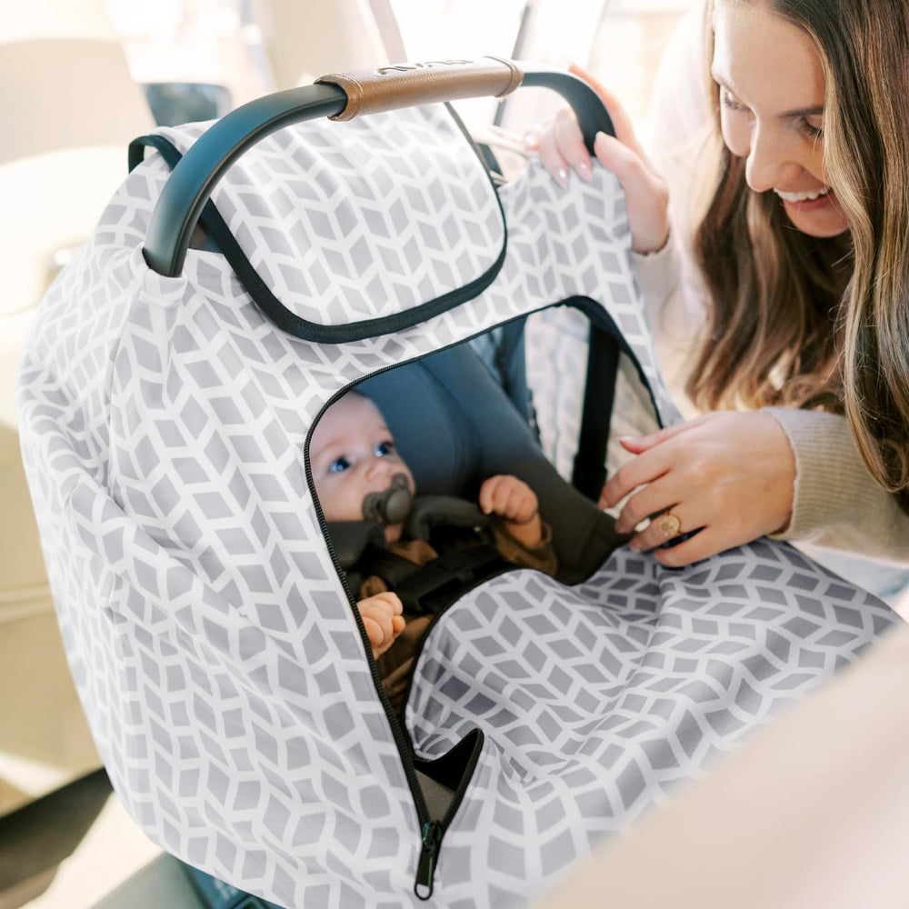 KeaBabies Warmzy breathable, machine-washable cover simplifies busy parenting days.