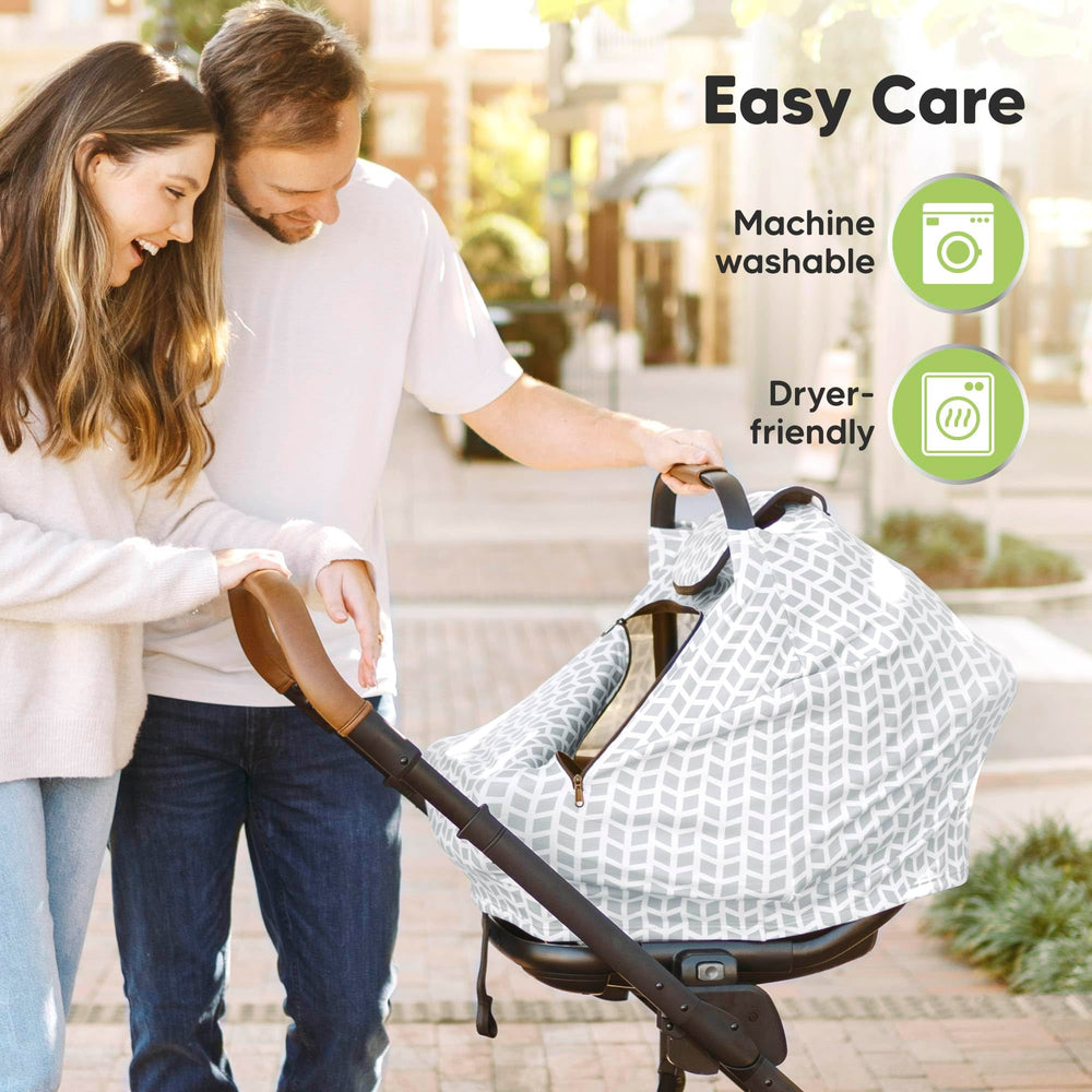 KeaBabies machine-washable material makes cleanup easy.