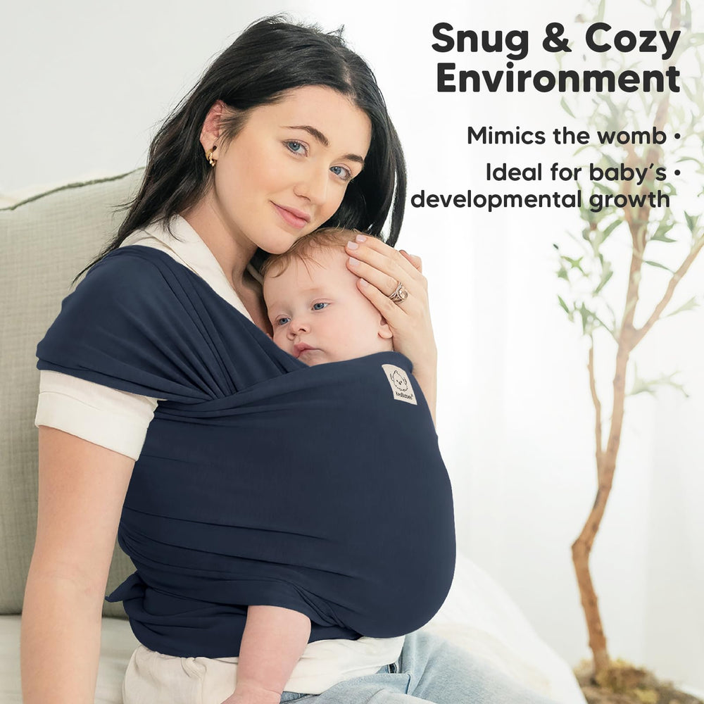KeaBabies Midnight wrap fits all sizes for versatile use.
