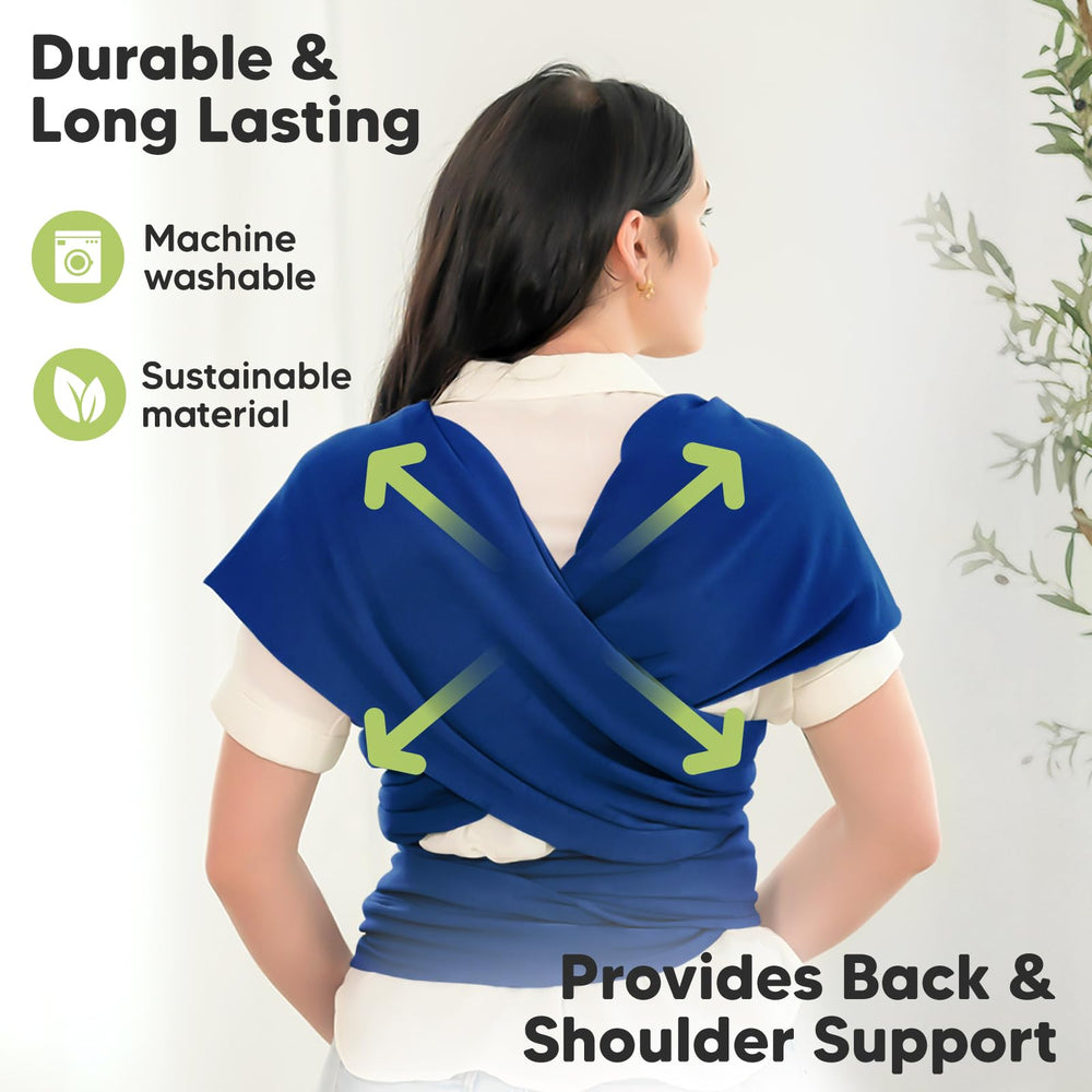KeaBabies wrap used as nursing cover for privacy and convenience
