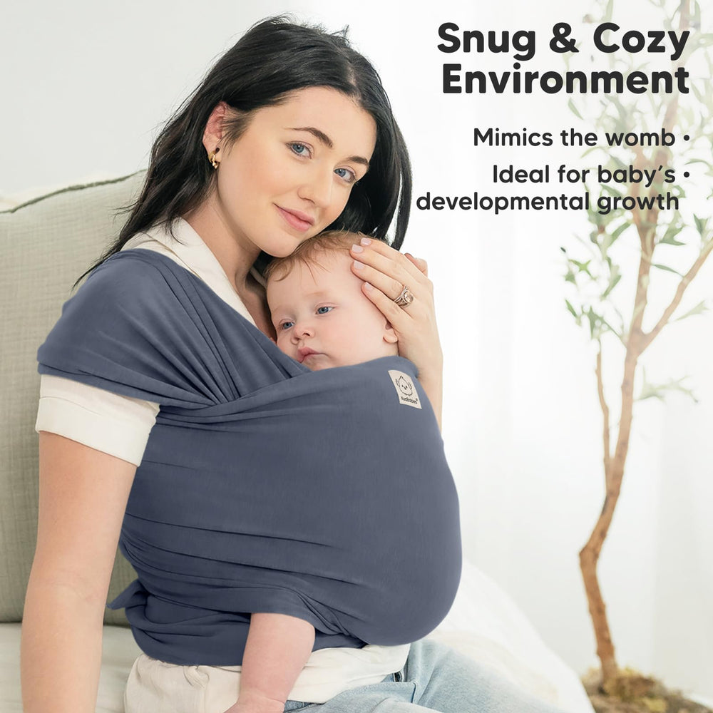 KeaBabies one-size-fits-all wrap adapts for versatile carrying