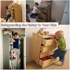 Keathdear anti-tip anchors for cabinets stabilize storage for safer spaces