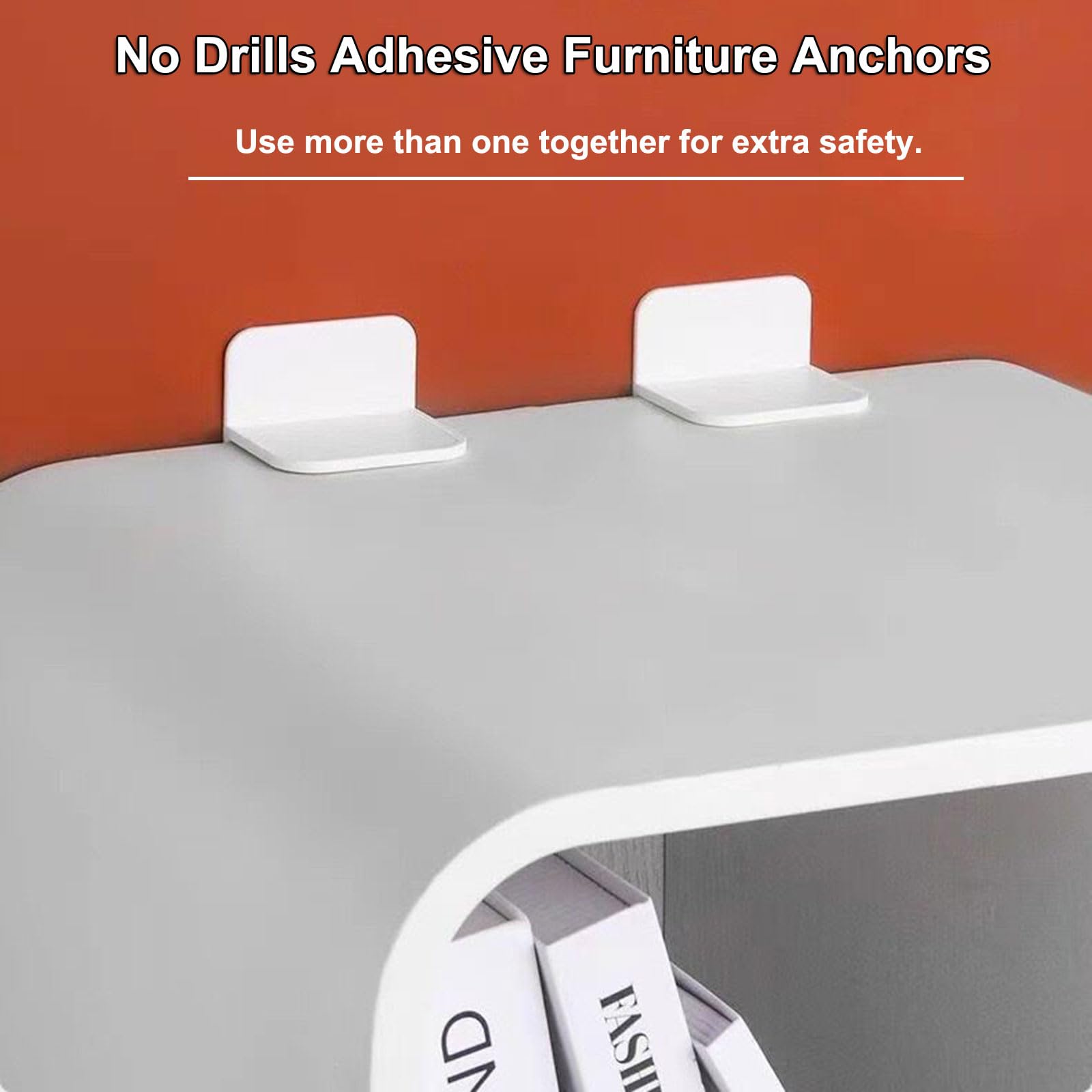 Keathdear anti-tip anchors for leaning mirrors prevent wobble and potential falls