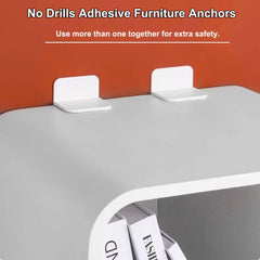Keathdear anti-tip anchors for leaning mirrors prevent wobble and potential falls