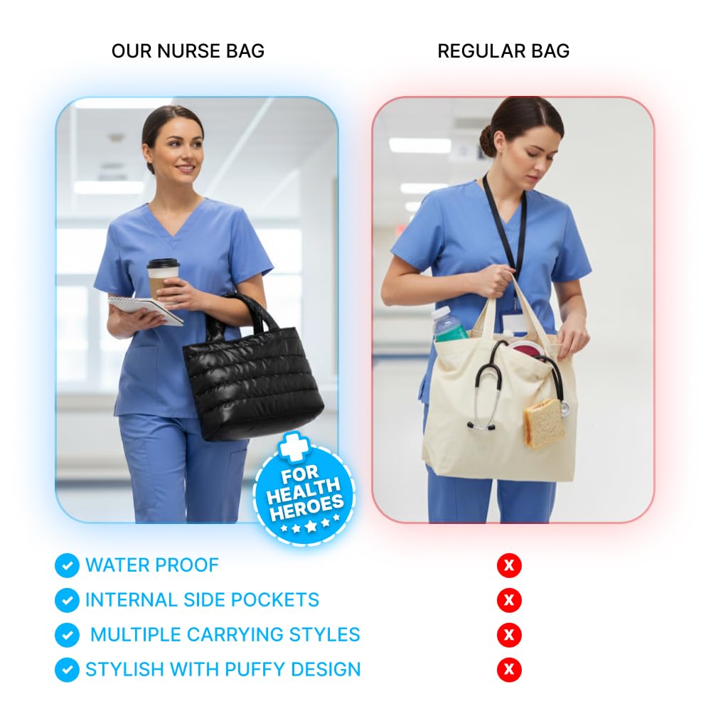 Kedaa Nursing Bag daily nursing essentials fit neatly inside