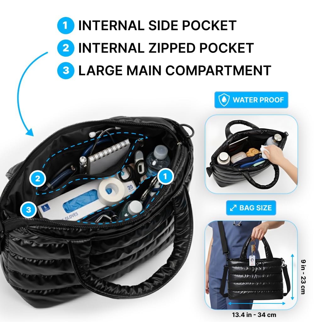 Kedaa Nursing Bag multiple carry options for hands-free use