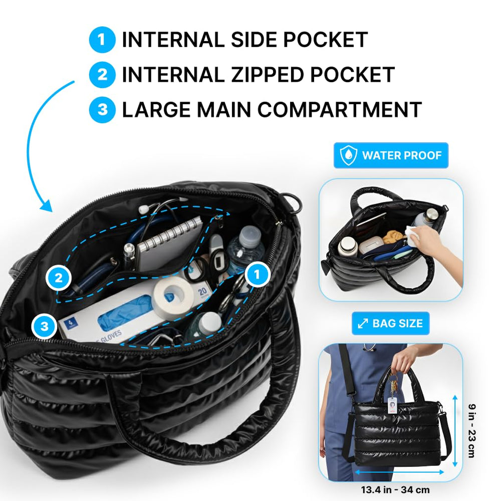 Kedaa Nursing Bag multiple carry options for hands-free use