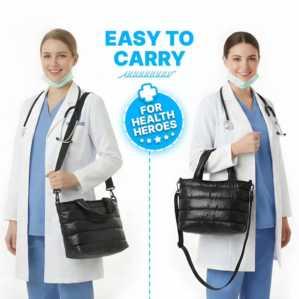 Kedaa Nursing Bag dimensions 13.4 by 6.7 by 9 inches