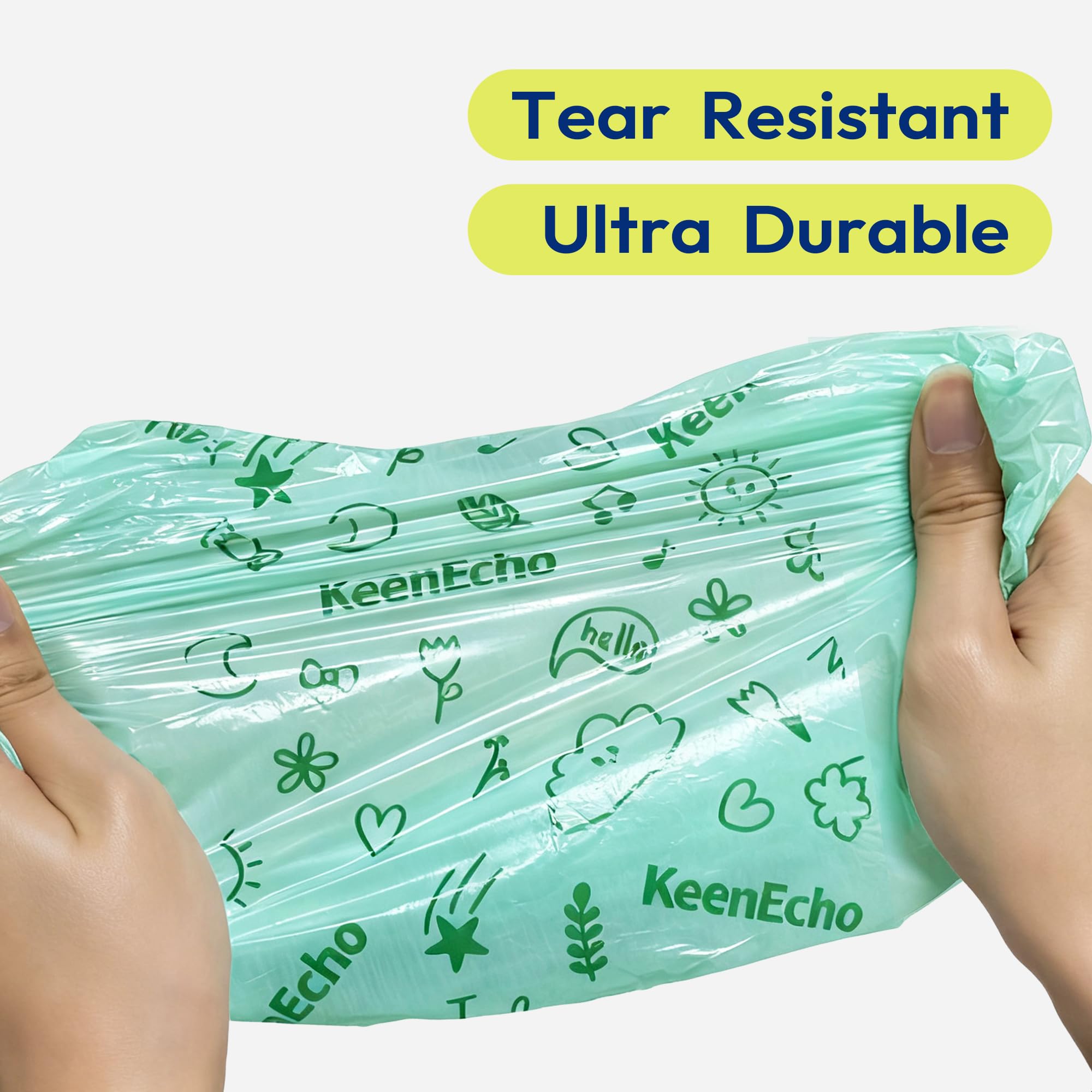 KeenEcho ocean recycled plastic bags promote sustainable choices in green.