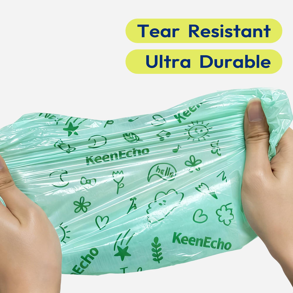 KeenEcho ocean recycled plastic bags promote sustainable choices in green.