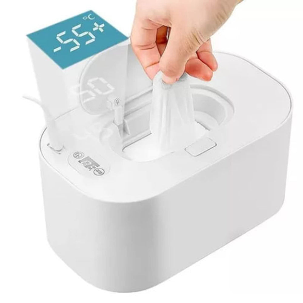 Keenso Baby Wipe Warmer temperature sensor maintains steady warmth