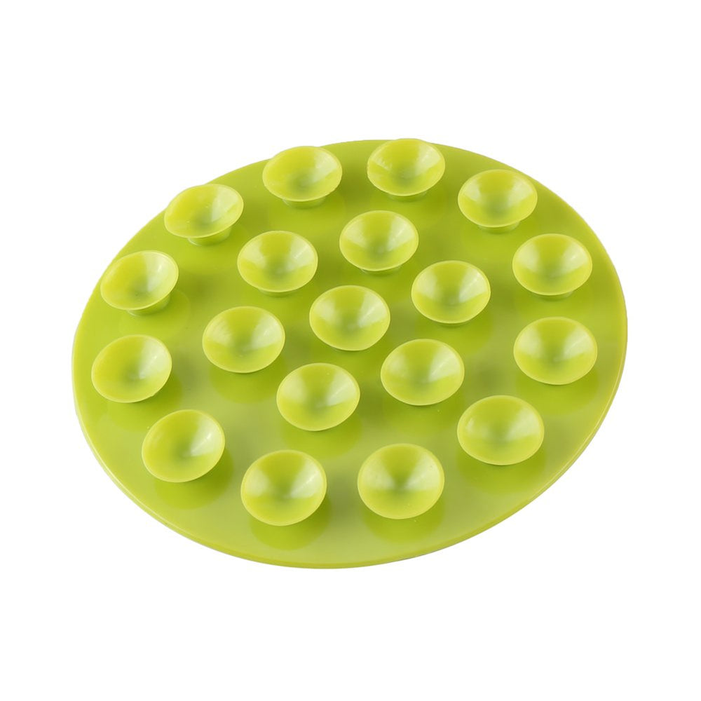 Keenso Magic Suction Mat Baby green front view shows secure, mess-free mealtime.