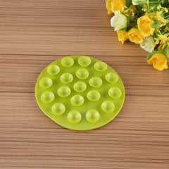 Keenso Magic Suction Mat Baby green suction-cups detail highlights anti-slip design.