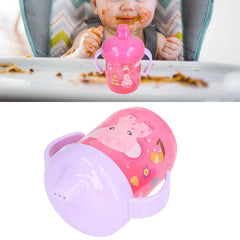 Keenso Sippy Cup leak proof lid shown to prevent spills