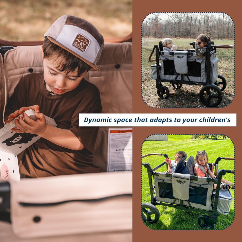 Keenz VYOO all-terrain wheels glide smoothly across surfaces