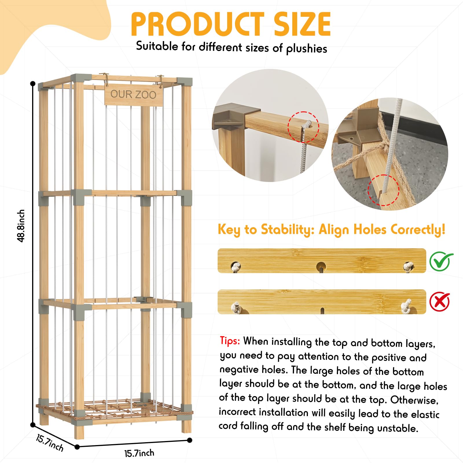 Keeswin safety design with rounded edges and splinter-free wood.
