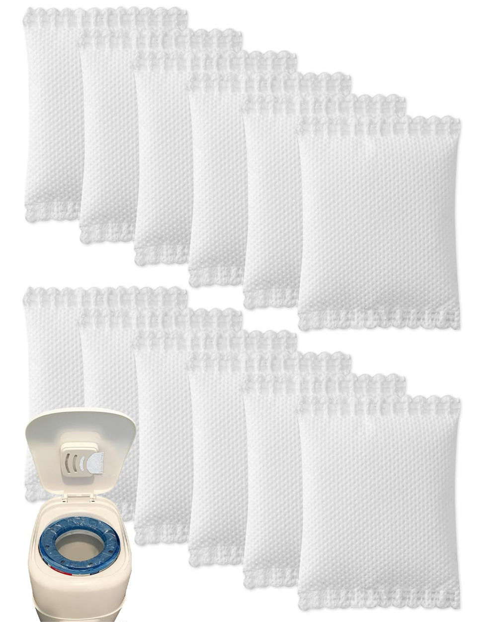 KeeTidy lavender refill fits diaper pail filter tray and neutralizes odors.