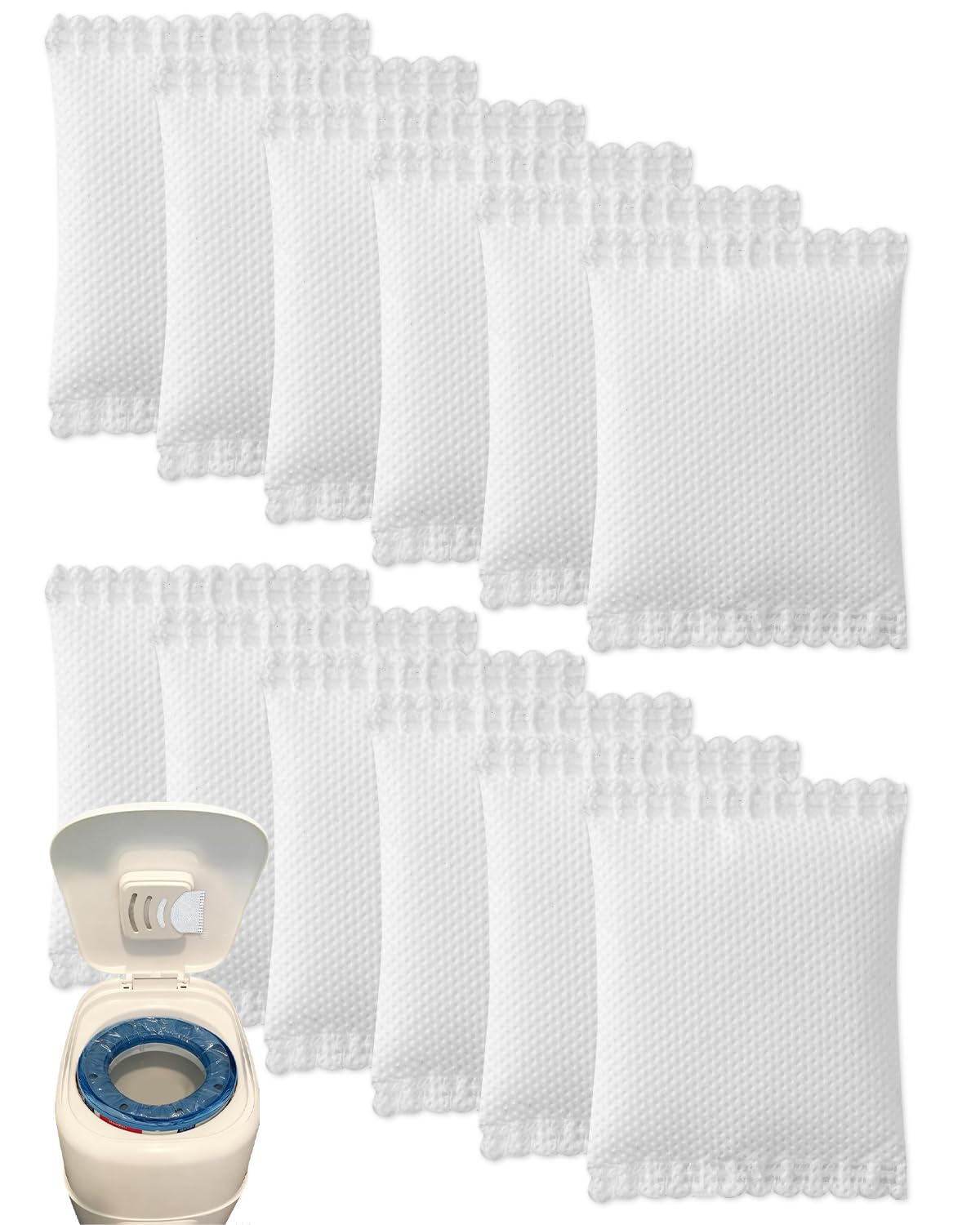 KeeTidy lavender refill fits diaper pail filter tray and neutralizes odors.