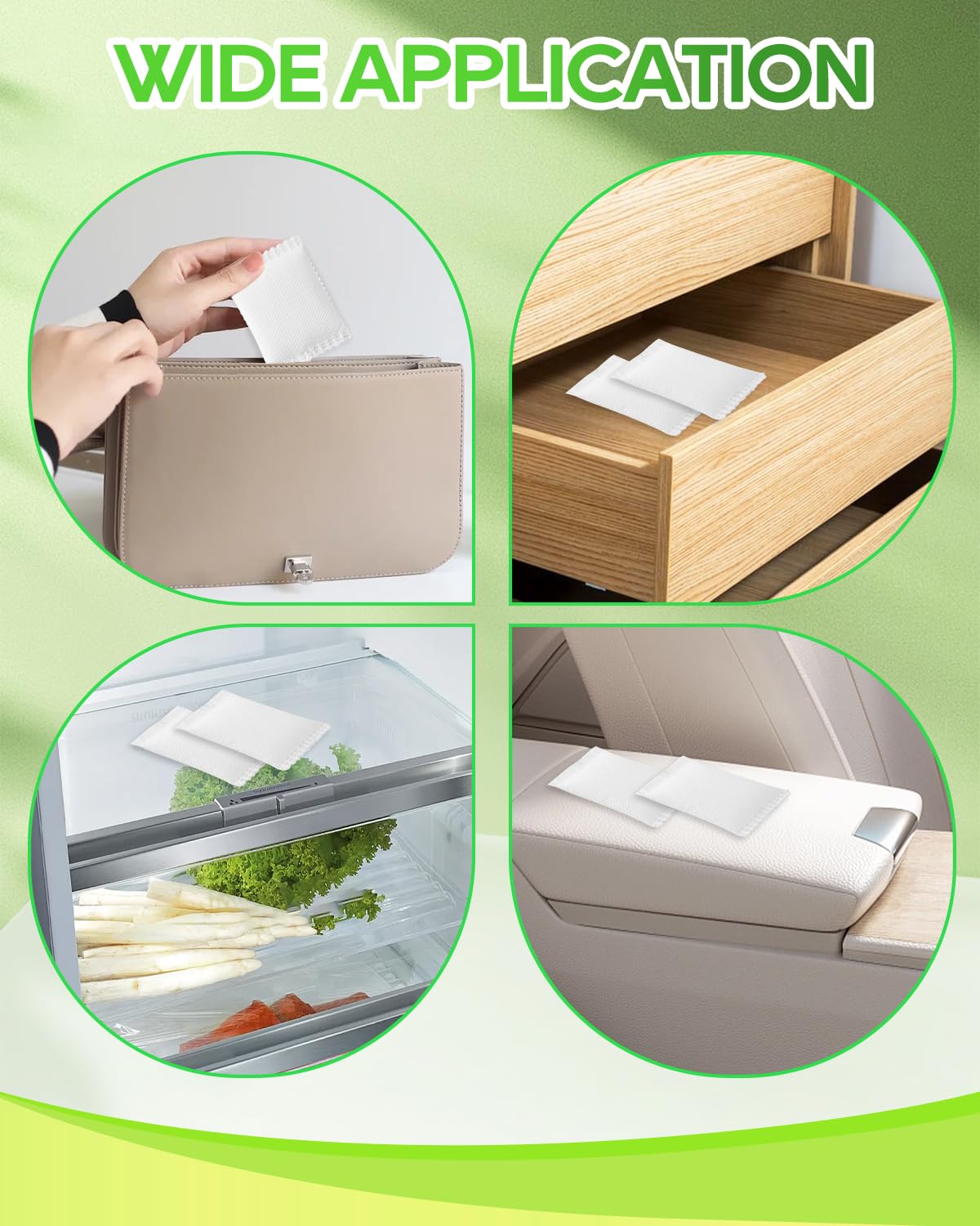 KeeTidy lavender refill packaging highlighting compatibility with Diaper Genie.