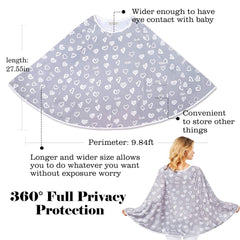 Kefee Kol 360 privacy nursing cover streamlines feeding in busy public spaces