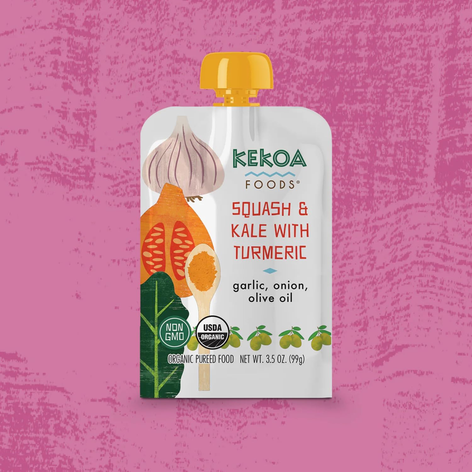 Kekoa Foods Shawarma puree provides warm, savory spice hints in a kid-friendly texture.