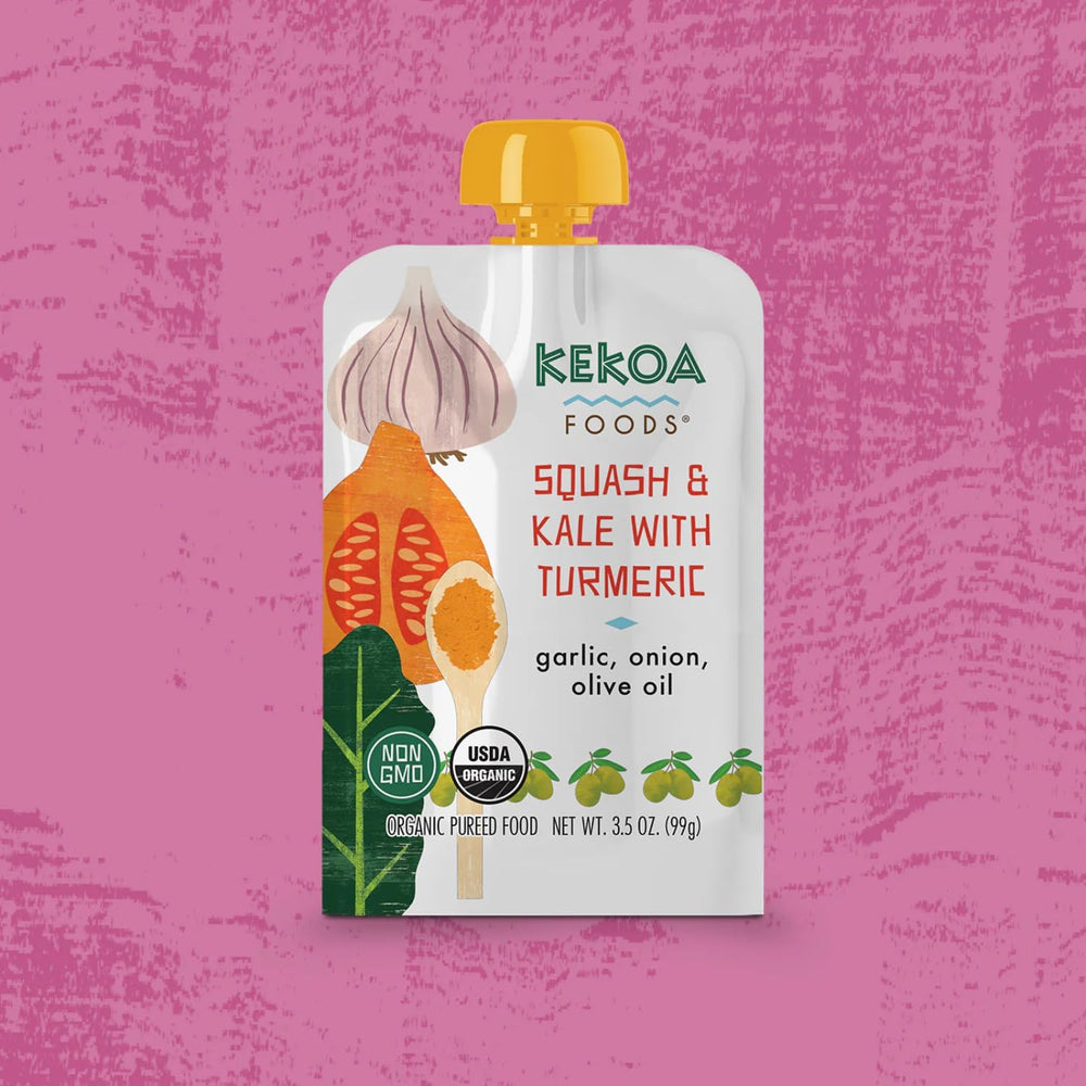 Kekoa Foods Shawarma puree provides warm, savory spice hints in a kid-friendly texture.