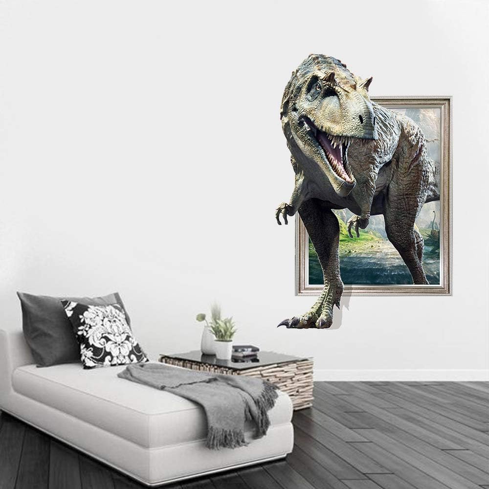 KeLay Fs waterproof PVC dinosaur sticker for durable nursery decor