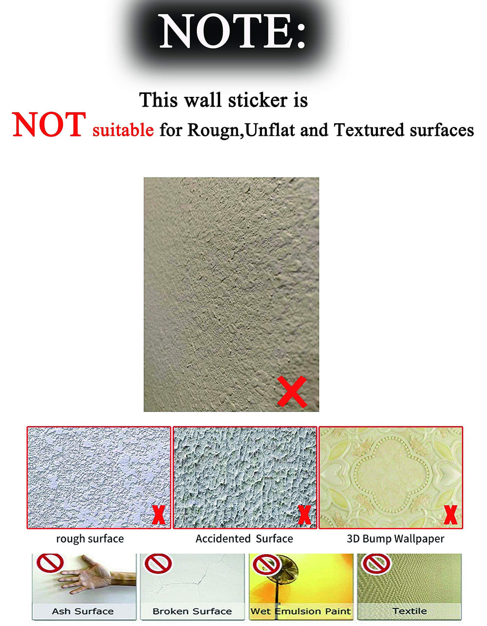 KeLay Fs kid-friendly decals remove cleanly without wall damage.