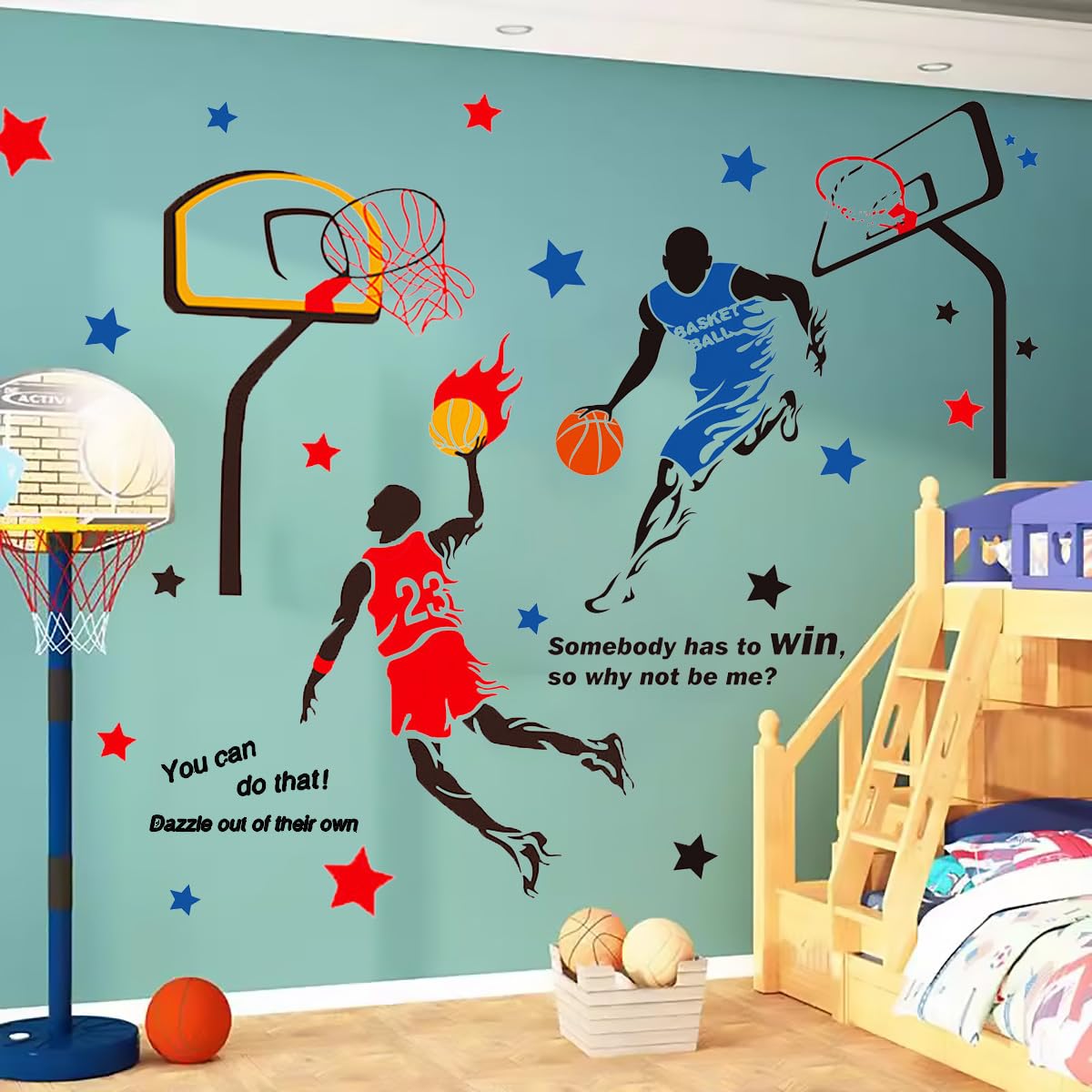 KeLay Fs removable waterproof decals stick easily on clean, smooth surfaces.